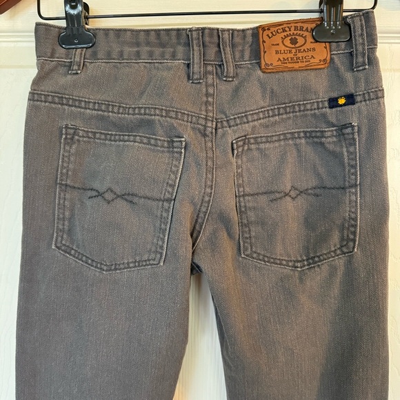 LUCKY BRAND Billy Straight Grey Jeans - Size 14 (Boys Junior Youth) - Picture 5 of 14